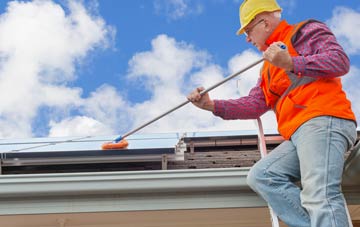 Soberton soft wash roof cleaning